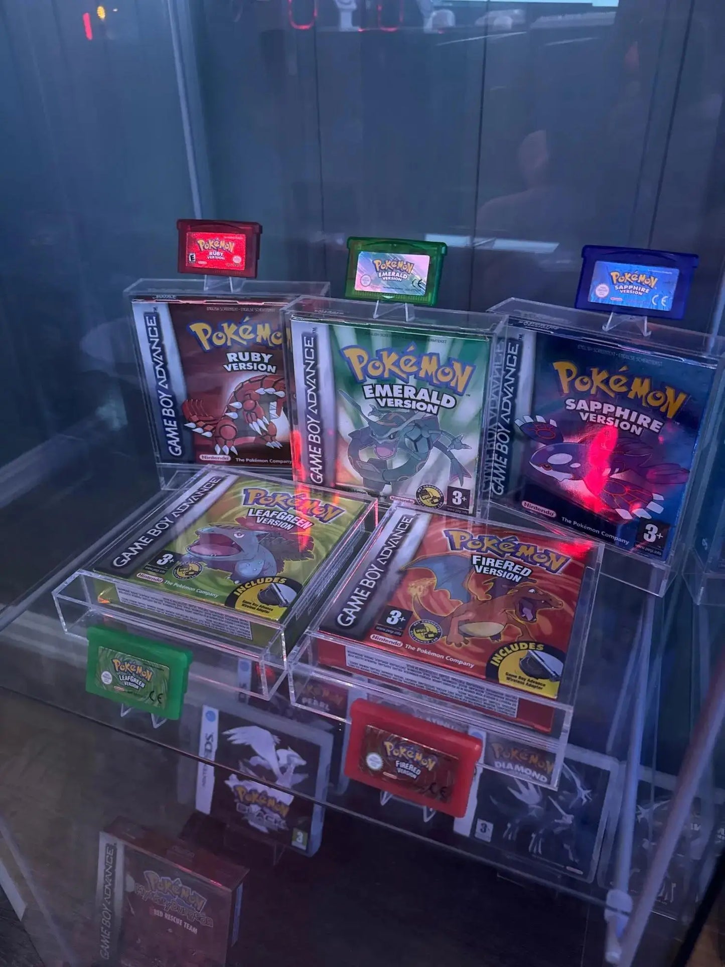 Étui de Protection Acrylique pour Game Boy & ETB Booster - Boîtier Display Transparent