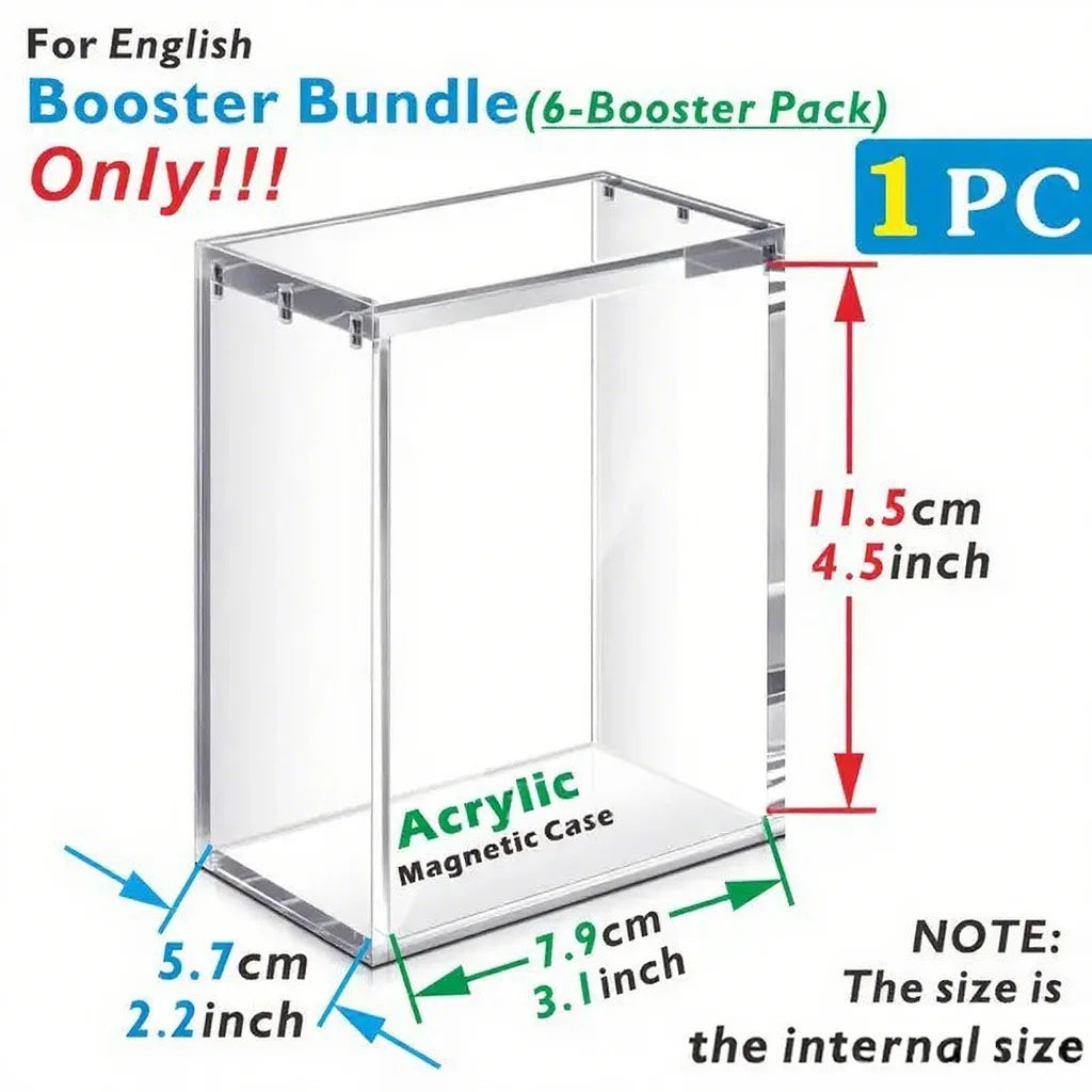 Boîtier de Protection Magnétique 5mm pour ETB & Booster Pokémon - Display Empilable