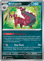 Brutapode 056/172 Pokémon Foudre Noire (BLK)