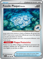 Fossile Plaque Ancien 080/172 Pokémon Foudre Noire (BLK)