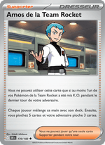 Amos de la Team Rocket 170/244 Pokémon Rivalités Destinées (EV10)