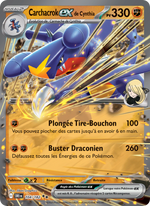 Carchacrok-ex de Cynthia - Cynthia's Garchomp ex - Rivalités Destinées 104