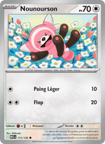Nounourson 111/188 Pokémon Méga-Évolution (ME01)