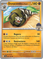 Dunaconda de Nabil 087/190 Pokémon Aventures Ensemble (EV09)