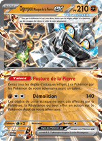 Ogerpon Masque de la Pierre-ex 112/226 Pokémon Mascarade Crépusculaire (EV06)