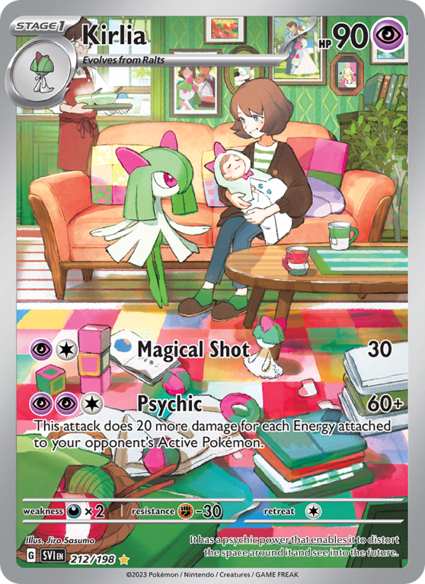 Kirlia 212/258 — Pokémon Écarlate et Violet (EV01)