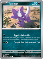 Toxizap 067/130 Pokémon Flammes Fantasmagoriques (ME02)