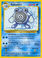 Poliwhirl 57/130 Pokémon Base Set 2 (B2)
