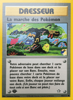 La marche des Pokémon 102/111 Pokémon Neo Genesis (N1)
