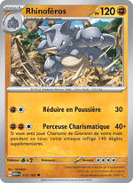 Rhinoféros 112/207 Pokémon 151 (MEW)
