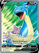 Lokhlass V 189/216 Pokémon Épée et Bouclier