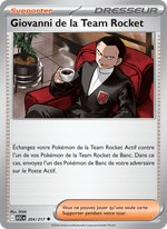 Giovanni de la Team Rocket 204/295 Pokémon Héros Transcendants (ME2.5)