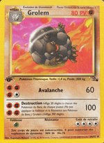 Grolem 36/62 Pokémon Fossile (FO)