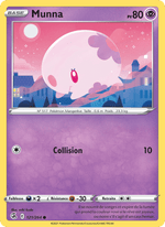 Munna 121/284 Pokémon Poing de Fusion (FST)