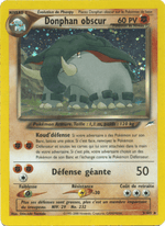 Donphan obscur 3/113 Pokémon Neo Destiny (N4)