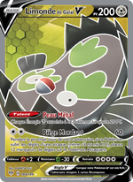 Limonde de Galar V 184/201 Pokémon Ténèbres Embrasées