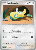 Insolourdo 120/190 Pokémon Aventures Ensemble (EV09)