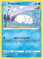 Frissonille 29/73 Pokémon Destinées Radieuses (SHF)