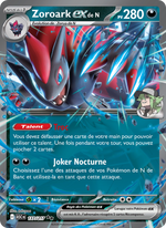 Zoroark-ex de N - N's Zoroark ex - Héros Transcendants 137