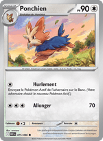 Ponchien 075/173 Pokémon Flamme Blanche (WHT)