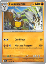 Excavarenne 113/230 Pokémon Flammes Obsidiennes (EV03)