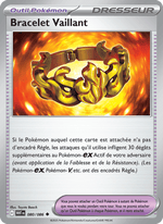 Bracelet Vaillant 080/173 Pokémon Flamme Blanche (WHT)