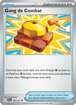 Gong de Combat 187/295 Pokémon Héros Transcendants (ME2.5)