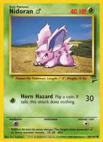 Nidoran♂ 83/130 Pokémon Base Set 2 (B2)
