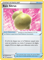 Baie Sitrus 182/216 Pokémon Épée et Bouclier