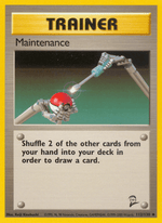 Maintenance 112/130 Pokémon Base Set 2 (B2)