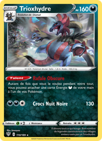 Trioxhydre 110/201 Pokémon Ténèbres Embrasées