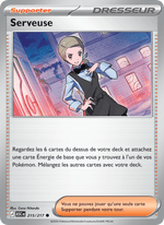 Serveuse 215/295 Pokémon Héros Transcendants (ME2.5)