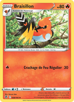 Braisillon 028/215 Pokémon Tempête Argentée (SIT)