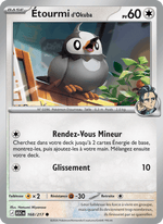 Étourmi d'Okuba 168/295 Pokémon Héros Transcendants (ME2.5)