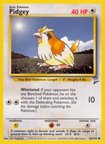 Pidgey 86/130 Pokémon Base Set 2 (B2)