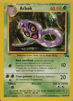Arbok 31/62 Pokémon Fossile (FO)