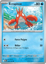 Écrapince 033/188 Pokémon Méga-Évolution (ME01)