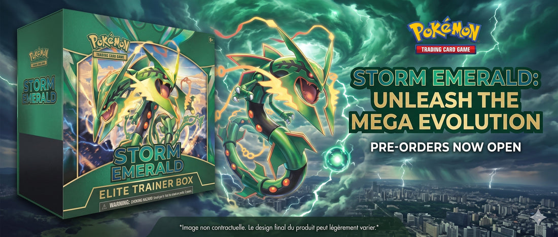 Storm Emerald : les cartes chase et chase pulls les plus précieux du ME06