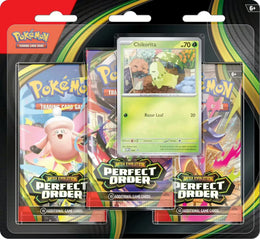 Tripack Pokémon ME03 Perfect Order – 3 Boosters EN