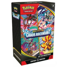 Booster Bundle Pokémon ME04 Chaos Rising – 6 Boosters EN