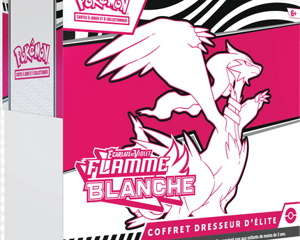 Pokémon (FR) EV10.5 Flamme Blanche Elite Trainer Box Ecarlate et Violet