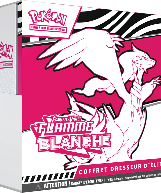 Pokémon (FR) EV10.5 Flamme Blanche Elite Trainer Box Ecarlate et Violet