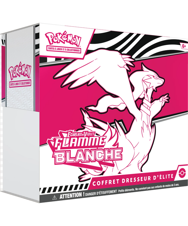 Pokémon (FR) EV10.5 Flamme Blanche Elite Trainer Box Ecarlate et Violet