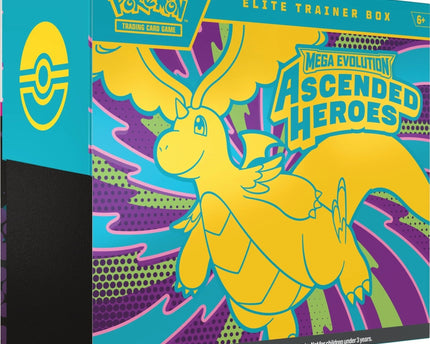 Précommande : Pokémon - Mega Evolution - Ascended Heroes ME2.5 - Top Trainer Box - FR