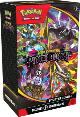 Booster Bundle Pokémon ME05 Pitch Black – 6 Boosters EN