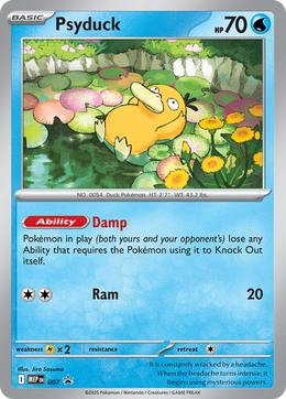Psykokwak 007/PROMO — Pokémon Promo Méga Évolution (MEP)