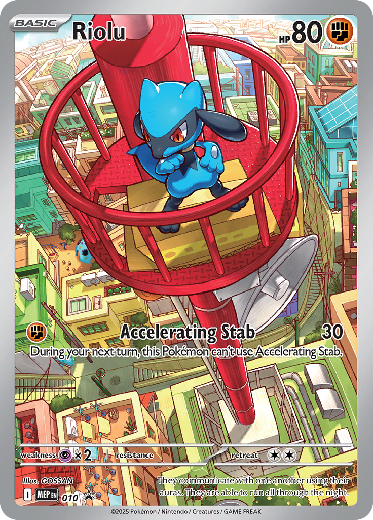 Riolu 010/PROMO — Pokémon Promo Méga Évolution (MEP)