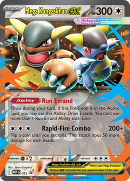 Méga-Kangourex-ex 025/PROMO — Pokémon Promo Méga Évolution (MEP)
