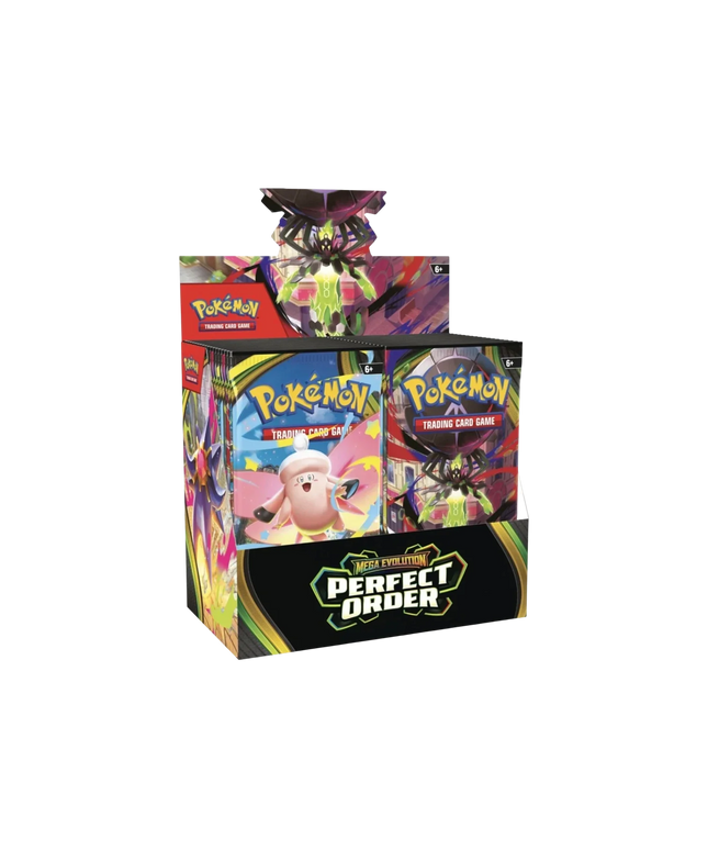 Précommande : FR Display Pokémon TCG - Mega Evolution: Ordre Parfait ME3