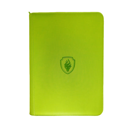Classeur Binder Premium 9 Pochettes 360 Cartes - Album Zipper Cuir PU pour Pokémon & TCG